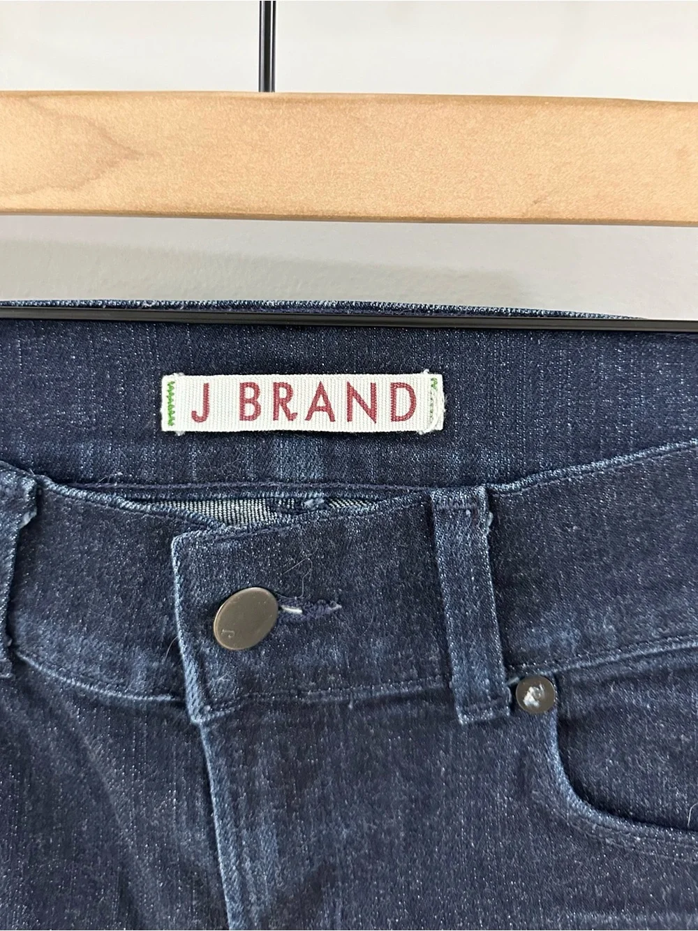 J Brand Lovestory Flare Leg Jeans // Dark Wash // 26